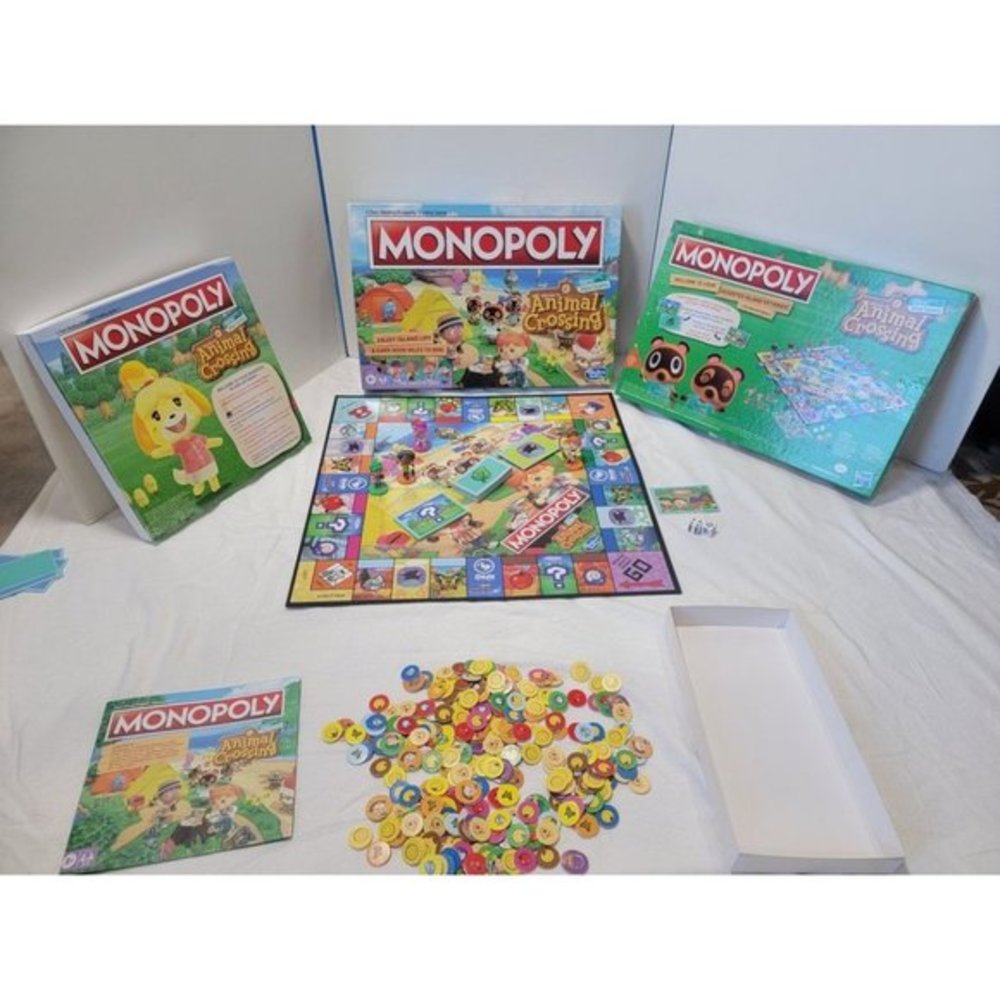 Monopoly Animal Crossing New Horizons Edition Board Game for Kids